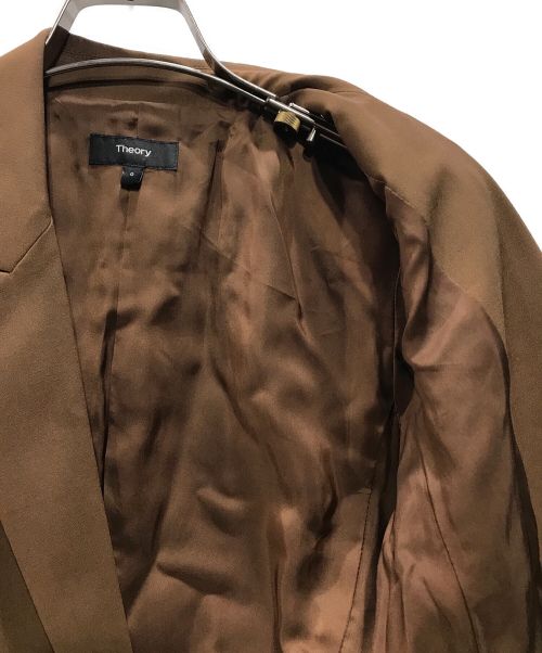 theory（セオリー）theory (セオリー) Traceable Wool Etiennette B ブラウンの古着・服飾アイテム