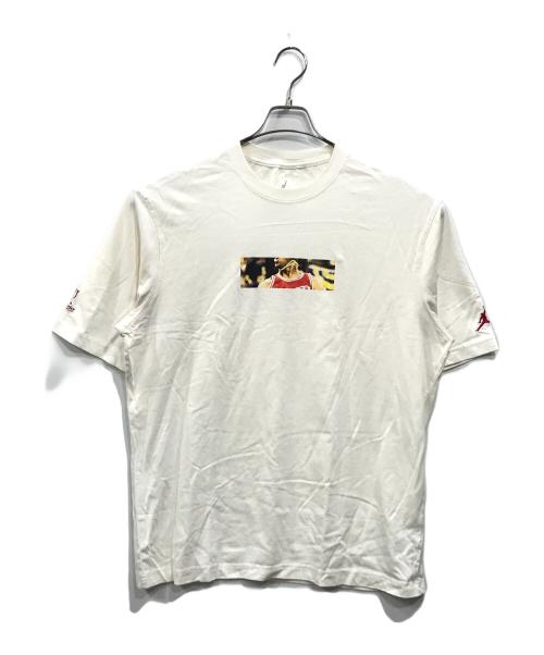 NIKE JORDAN（ナイキ ジョーダン）NIKE JORDAN (ナイキ ジョーダン) Trophy Room (トロフィールーム) Tシャツ ホワイト サイズ:Lの古着・服飾アイテム