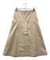 STUDIO NICHOLSON (スタジオニコルソン) PANELLED SKIRT WITH FRONT VENT ベージュ サイズ:00：3000円