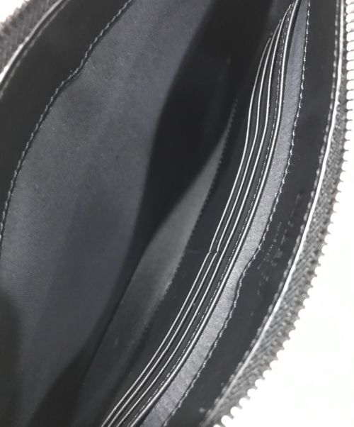 BURBERRY LONDON（バーバリーロンドン）BURBERRY LONDON (バーバリー ロンドン) レザークラッチバッグ セカンドバッグ ブラウンの古着・服飾アイテム