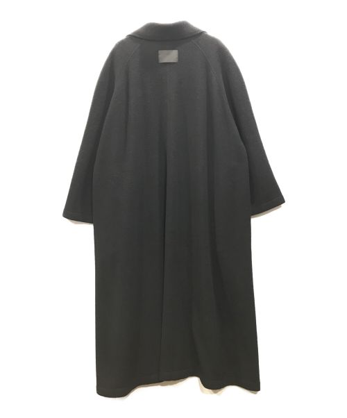 COGTHEBIGSMOKE（コグザビッグスモーク）COGTHEBIGSMOKE (コグザビッグスモーク) ウールナイロンコート ブラック サイズ:Fの古着・服飾アイテム