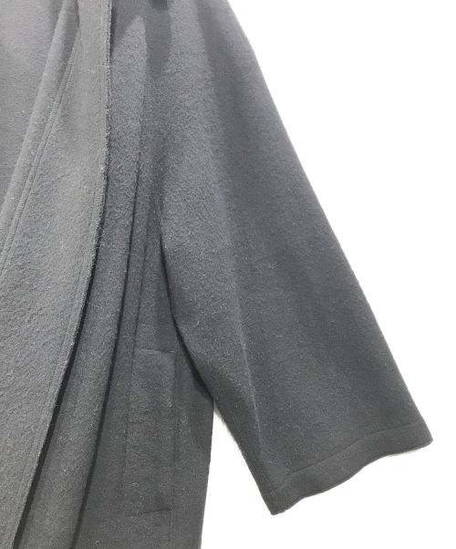 COGTHEBIGSMOKE（コグザビッグスモーク）COGTHEBIGSMOKE (コグザビッグスモーク) ウールナイロンコート ブラック サイズ:Fの古着・服飾アイテム