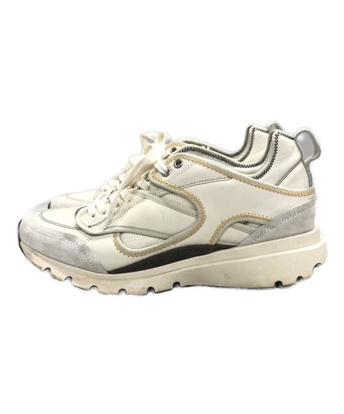 OAMC（オーエーエムシー）OAMC (オーエーエムシー) Auroraレザースニーカー アイボリー サイズ:43の古着・服飾アイテム
