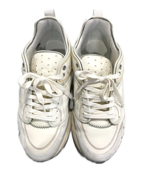 OAMC（オーエーエムシー）OAMC (オーエーエムシー) Auroraレザースニーカー アイボリー サイズ:43の古着・服飾アイテム