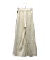 Whim Gazette (ウィムガゼット) ウールワイドラインパンツ アイボリー サイズ:Free：4000円