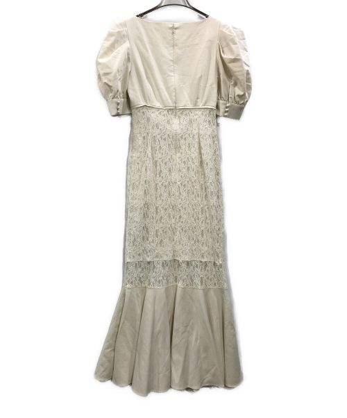 eimy istoire（エイミーイストワール）eimy istoire (エイミーイストワール) 23SS ハートネックレースマーメイドワンピース アイボリー サイズ:Sの古着・服飾アイテム