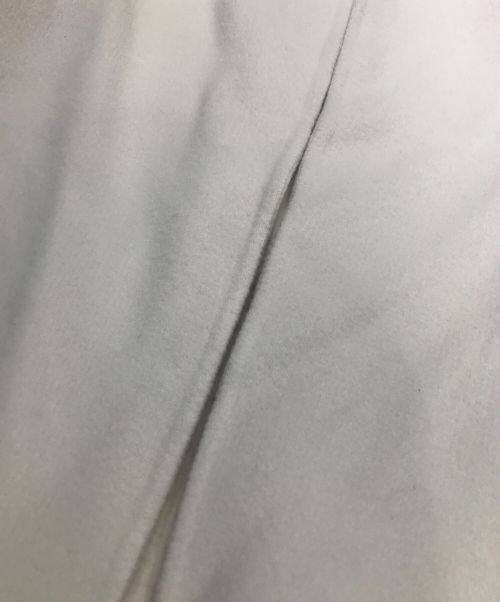 FRAY ID（フレイ アイディー）FRAY ID (フレイ アイディー) ワイドショールカラーリバーコート ホワイト サイズ:1の古着・服飾アイテム
