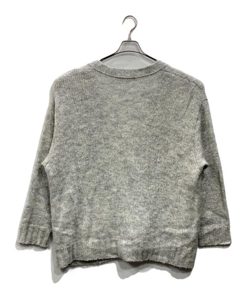 NEON SIGN（ネオンサイン）NEON SIGN (ネオンサイン) Ne QUILTED MOHAIR CARDIGAN グレー サイズ:48の古着・服飾アイテム