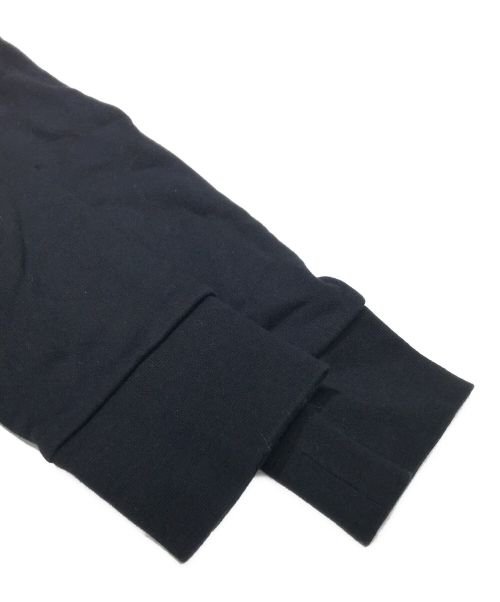 J.W.ANDERSON（ジェイダブリューアンダーソン）J.W.ANDERSON (ジェイダブリューアンダーソン) Front logo hoodie ブラック サイズ:Lの古着・服飾アイテム