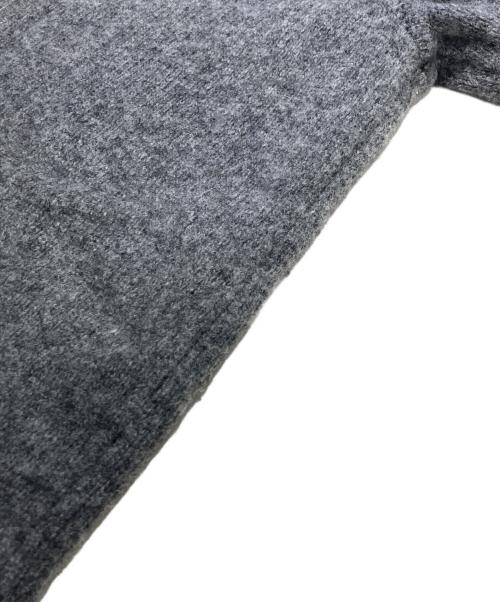 ENFOLD（エンフォルド）ENFOLD (エンフォルド) カシミヤ混ウール タートルネック ロングニットワンピース グレー サイズ:36の古着・服飾アイテム