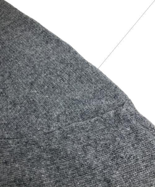 ENFOLD（エンフォルド）ENFOLD (エンフォルド) カシミヤ混ウール タートルネック ロングニットワンピース グレー サイズ:36の古着・服飾アイテム