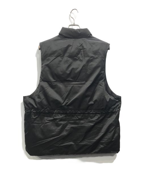 M TO R（ムウトアール）M TO R (ムウトアール) WSIZE PADDED VEST UNISEX ブラック サイズ:40の古着・服飾アイテム