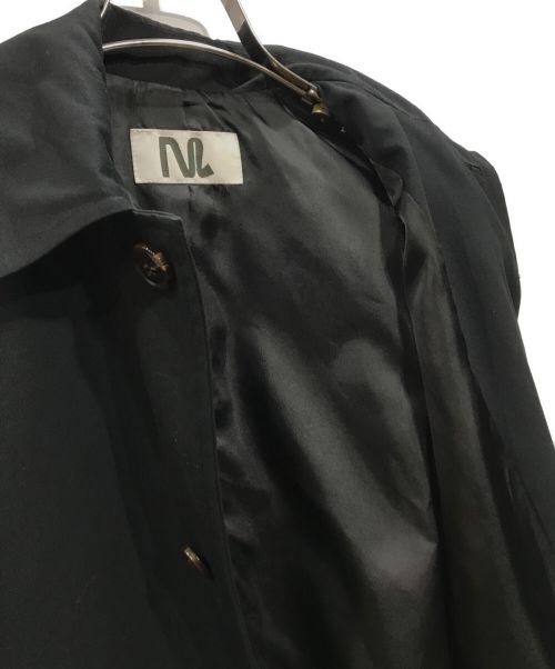 M TO R（ムウトアール）M TO R (ムウトアール) SUSTAINABLE 3WAY TRENCH COAT WITH EPAULETTE ブラック サイズ:40の古着・服飾アイテム