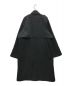 M TO R (ムウトアール) SUSTAINABLE 3WAY TRENCH COAT WITH EPAULETTE ブラック サイズ:40：3500円