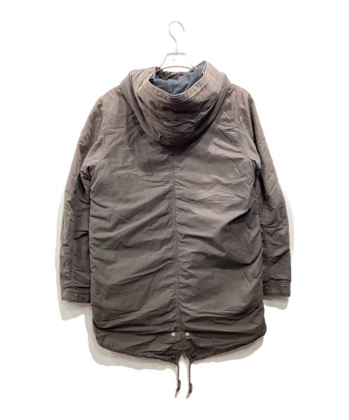 Schott（ショット）Schott (ショット) ワックスコットンシェルパーカー モッズコート フィールド ミリタリー ブラウン サイズ:Mの古着・服飾アイテム