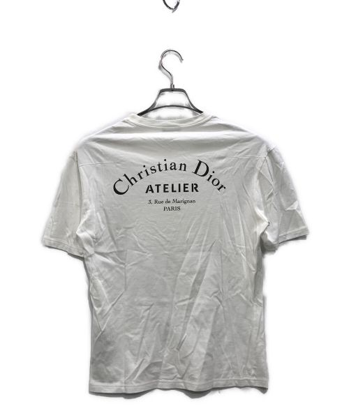 Christian Dior（クリスチャン ディオール）Christian Dior (クリスチャン ディオール) ATELIER LOGO TEE アトリエロゴTシャツ ホワイト サイズ:XXSの古着・服飾アイテム