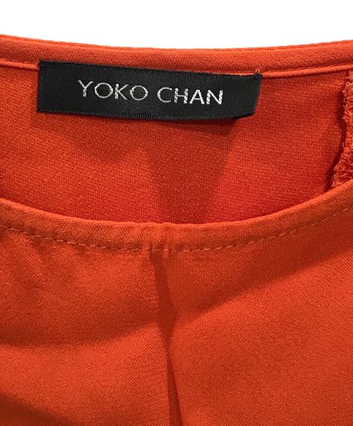 YOKO CHAN（ヨーコチャン）YOKO CHAN (ヨーコチャン) ノースリーブ チュニックワンピース オレンジ サイズ:36の古着・服飾アイテム