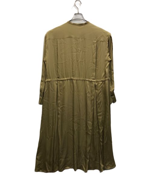 CHAOS（カオス）CHAOS (カオス) リネンキュプラ ブラウスワンピース ベージュ サイズ:Freeの古着・服飾アイテム