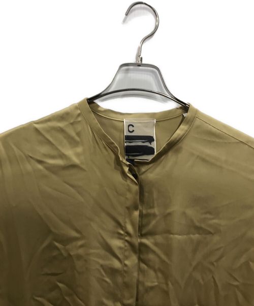 CHAOS（カオス）CHAOS (カオス) リネンキュプラ ブラウスワンピース ベージュ サイズ:Freeの古着・服飾アイテム