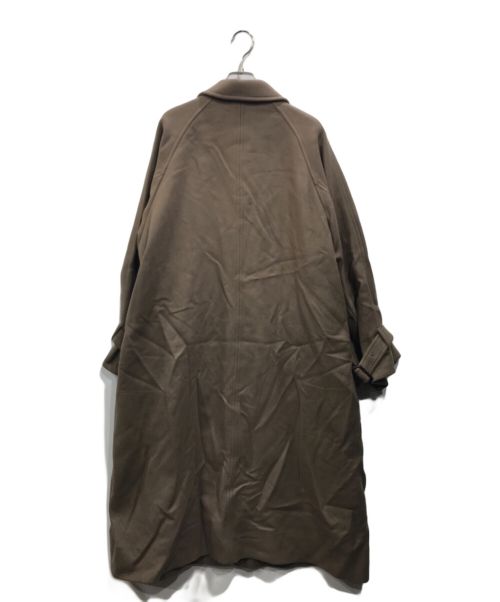 BABYLONE（バビロン）BABYLONE (バビロン) ウール混ステンカラーコート ブラウン サイズ:Freeの古着・服飾アイテム