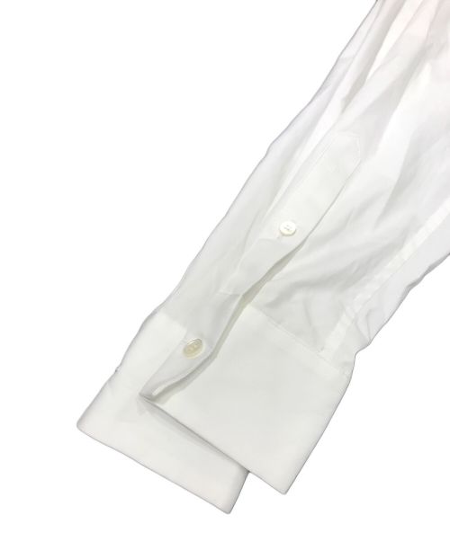 sacai（サカイ）sacai (サカイ) Cotton Poplin x Nylon Twill Shirt ホワイト サイズ:1の古着・服飾アイテム