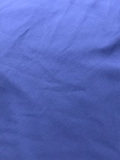 FRAY ID（フレイ アイディー）FRAY ID (フレイ アイディー) アメスリギャザードレス ノースリーブワンピース ブルーの古着・服飾アイテム