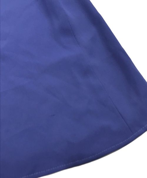 FRAY ID（フレイ アイディー）FRAY ID (フレイ アイディー) アメスリギャザードレス ノースリーブワンピース ブルーの古着・服飾アイテム