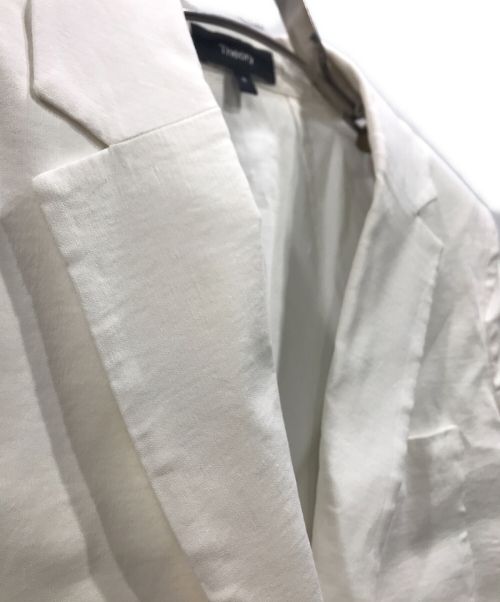 theory（セオリー）theory (セオリー) Good Crunch W Shrkn Patch UL ホワイトの古着・服飾アイテム