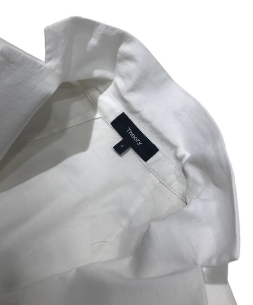 theory（セオリー）theory (セオリー) Good Crunch W Shrkn Patch UL ホワイトの古着・服飾アイテム