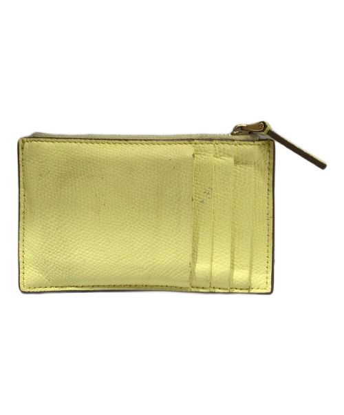 VALENTINO（ヴァレンティノ）VALENTINO (ヴァレンティノ) カードケース イエローの古着・服飾アイテム