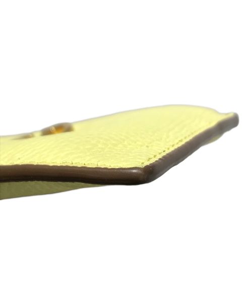 VALENTINO（ヴァレンティノ）VALENTINO (ヴァレンティノ) カードケース イエローの古着・服飾アイテム