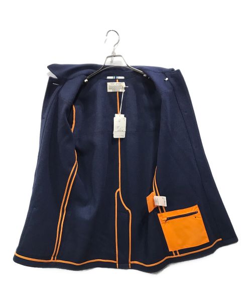 TORY BURCH（トリーバーチ）TORY BURCH (トリーバーチ) メルトンコート ネイビー サイズ:Ｓ 未使用品の古着・服飾アイテム