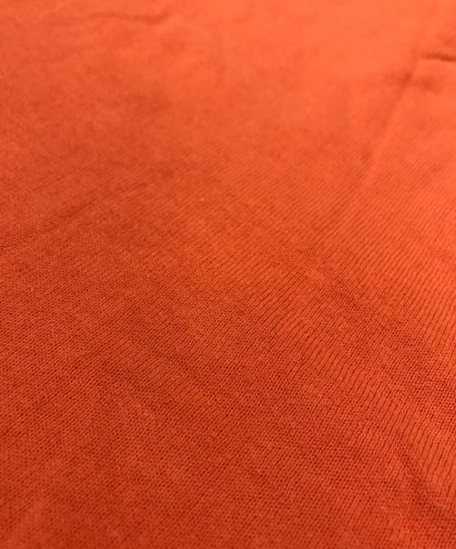 MEYAME（メヤメ）MEYAME (メヤメ) COTTON KNIT TEE オレンジ サイズ:Freeの古着・服飾アイテム