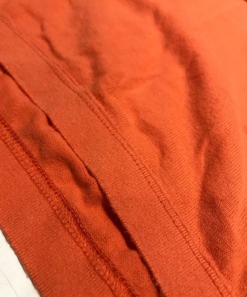 MEYAME（メヤメ）MEYAME (メヤメ) COTTON KNIT TEE オレンジ サイズ:Freeの古着・服飾アイテム