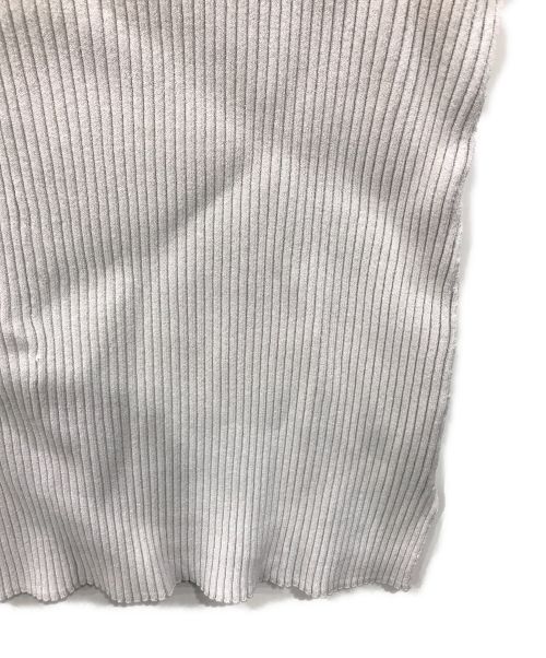 theory（セオリー）theory (セオリー) Wooster Crepe Knit Sleeveless Shell グレー サイズ:Sの古着・服飾アイテム