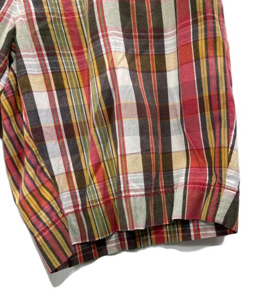 POLO RALPH LAUREN（ポロ・ラルフローレン）POLO RALPH LAUREN (ポロ・ラルフローレン) チェックハーフパンツ レッド サイズ:記載なしの古着・服飾アイテム