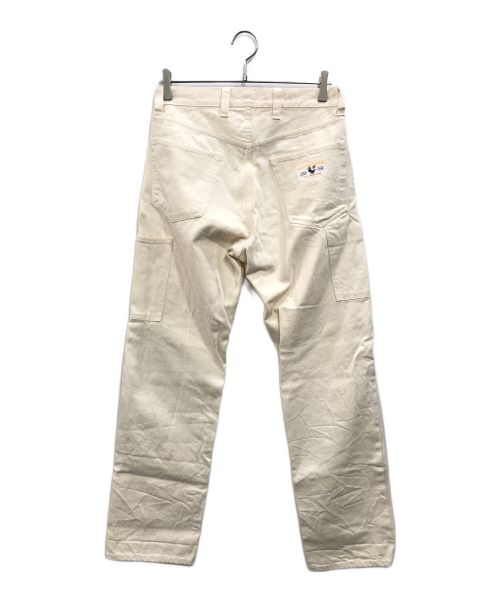 HUMAN MADE（ヒューマンメイド）HUMAN MADE (ヒューマンメイド) Natural Denim WORK Pants アイボリー サイズ:Ｓの古着・服飾アイテム