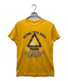 Champion（チャンピオン）の古着「カレッジTシャツ」｜イエロー