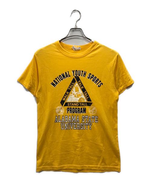 Champion（チャンピオン）Champion (チャンピオン) カレッジTシャツ イエロー サイズ:Ｍの古着・服飾アイテム