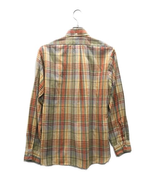 ARROW（アロー）ARROW (アロー) チェックシャツ グレー サイズ:Sの古着・服飾アイテム