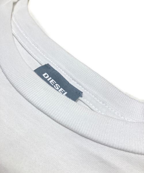 DIESEL（ディーゼル）DIESEL (ディーゼル) Tシャツ ホワイト サイズ:Lの古着・服飾アイテム