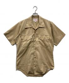 CREIGHTON（クレイトン）の古着「ワークシャツ」｜ベージュ