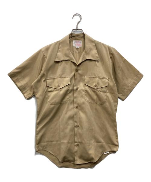 CREIGHTON（クレイトン）CREIGHTON (クレイトン) ワークシャツ ベージュ サイズ:Ｍの古着・服飾アイテム