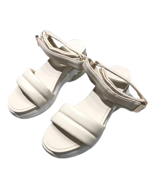 +DIANA（プラスダイアナ）+DIANA (プラスダイアナ) エアクッションスポサン ベージュ サイズ:22㎝の古着・服飾アイテム