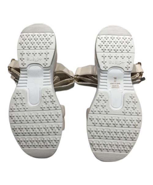 +DIANA（プラスダイアナ）+DIANA (プラスダイアナ) エアクッションスポサン ベージュ サイズ:22㎝の古着・服飾アイテム