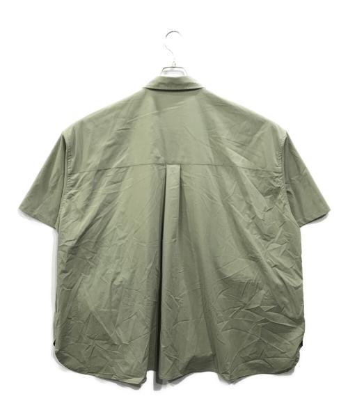 FreshService（フレッシュサービス）FreshService (フレッシュサービス) MICRO TYPEWRITER CORPORATE S/S REGULAR COLLAR SHIRT（マイクロタイプライターコーポレイトレギュラーカラーシャツ） グリーン サイズ:Freeの古着・服飾アイテム