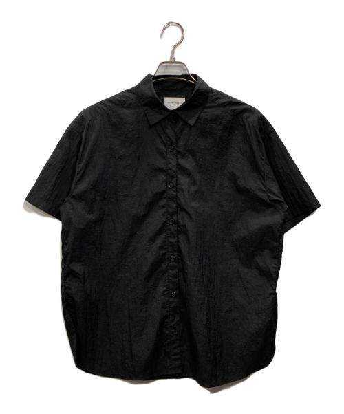 UNITED ARROWS TOKYO（ユナイテッドアローズトウキョウ）UNITED ARROWS TOKYO (ユナイテッドアローズトウキョウ) UWSC シアー 5分袖 シャツ ブラック サイズ:38の古着・服飾アイテム