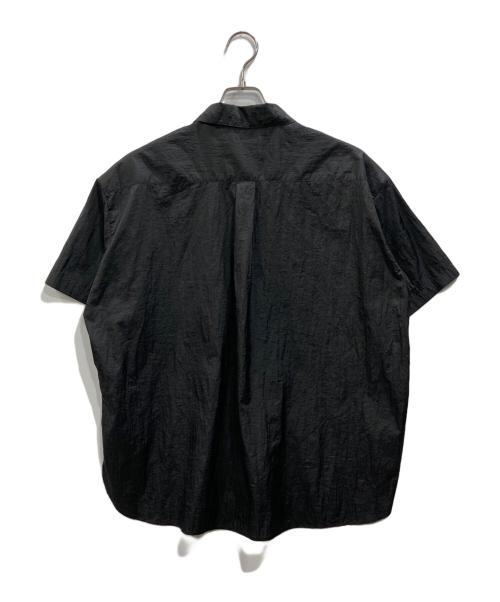 UNITED ARROWS TOKYO（ユナイテッドアローズトウキョウ）UNITED ARROWS TOKYO (ユナイテッドアローズトウキョウ) UWSC シアー 5分袖 シャツ ブラック サイズ:38の古着・服飾アイテム