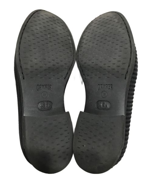 CAMPER（カンペール）CAMPER (カンペール) ツインズ フラットシューズ ブラック サイズ:25㎝の古着・服飾アイテム