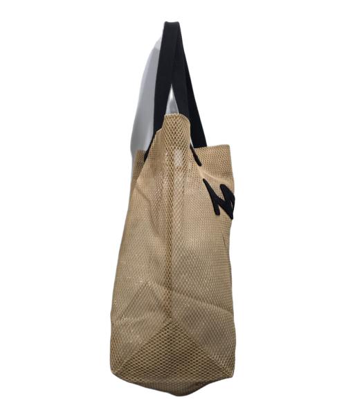 LUDLOW（ラドロー）LUDLOW (ラドロー) メッシュトートバッグ ベージュ サイズ:-の古着・服飾アイテム
